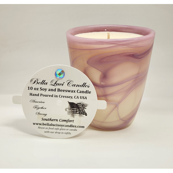 Bella Luci Candles, LLC Southern Comfort Scented Jar Candle with Glass